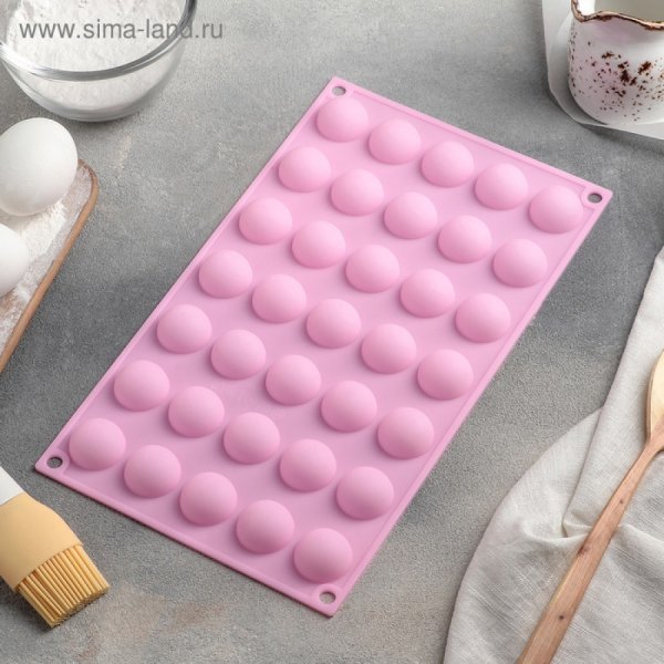 Форма полусфера 35 ячейки